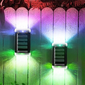 Lámpara LED Solar de pared impermeable IP65, superbrillante, para exteriores, valla, puerta, jardín, decoración, lámpara de techo - Product Image 5
