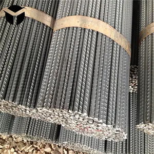 Barre d'acier déformée 6mm 8mm 10mm 12mm Barres d'armature en acier doux Tige de fer Fournisseur chinois Barres d'armature en acier à nervures