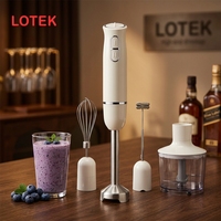 Mixeur Plongeant Portable en Acier Inoxydable 500W-1000W pour Aliments et Smoothies, Personnalisable pour Marques