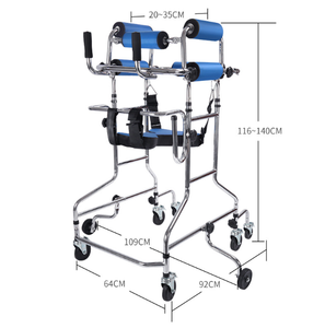 Walker Rehabilitación de personas mayores de peso ligero de alta calidad para adultos discapacitados para ancianos con accidente cerebrovascular Shanghai Walking Aid - Product Image 2
