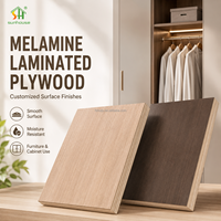 Panneau décoratif en contreplaqué mélaminé à âme en eucalyptus 4x8 18mm pour meubles en bois