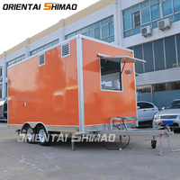 Nouvelle Conception de Food Truck Rétro pour Stand de Restauration Mobile, avec Cuisine Friteuse, Style Restaurant Vintage, pour la vente de dinde, à acheter