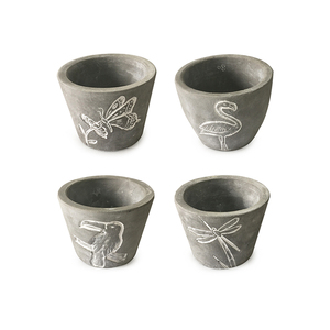 <span class=keywords><strong>Pas</strong></span> <span class=keywords><strong>cher</strong></span> jardin maison bureau décor motif animalier personnalisé mini <span class=keywords><strong>ciment</strong></span> succulentes planteur pot - Product Image 1