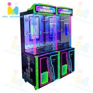 Mesin pengambil hadiah hiburan <span class=keywords><strong>Stacker</strong></span> bata <span class=keywords><strong>Stacker</strong></span>-games-lemari mesin dioperasikan koin Acceptor mainan Crane <span class=keywords><strong>Game</strong></span> - Product Image 6