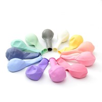 Ballons en latex macaron de 12 pouces, 100 pièces, couleur pastel, ballons mats pour anniversaire, baby shower, mariage, décoration de fond de fête