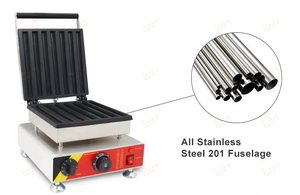 Máquina <span class=keywords><strong>para</strong></span> hacer churros de acero inoxidable Manual comercial Máquina <span class=keywords><strong>para</strong></span> hacer donas españolas Prensa de gofres churrera 3 en 1 <span class=keywords><strong>para</strong></span> hornear comercial en <span class=keywords><strong>casa</strong></span> - Product Image 4