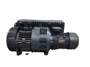 Pompe à vide rotative à palettes CE 7,5 kW 10 CV à joint oléique, 300 m³/h, forte aspiration W1.302, lubrifiée, fonctionnement à sec, puissante - Product Image 3