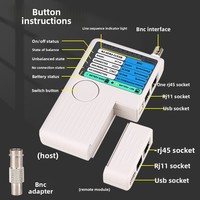 Testeur multifonction de câbles réseau et coaxiaux quatre-en-un USB/RJ11/RJ45 Chine