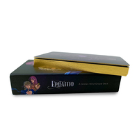 Prix usine personnalisé imprimé personnalisé exquis de haute qualité bords d'or Tarot Oracle cartes Deck