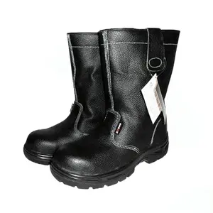 高切农民劳工工作靴耐油耐酸油气田工业安全鞋