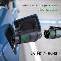 Chargeur EV Isigma 250V 32A AC, adaptateur de prise CCS2/CCS1, GBT vers Type 1 pour interface standard J1772, neuf
