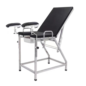 Mesa de Exploración Ginecológica de Acero Inoxidable - Cama de Examen de Grado Médico para Clínica y Hospital - Product Image 1