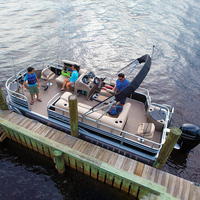 Usine En Gros PVC Gonflable Sports Pêche Bateau À Rames Modèle pour BBQ Waterplay Artisanat En Aluminium Ponton Bateau