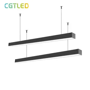 Lineer aydınlatma armatürü kısılabilir LED asılı kolye aydınlatma armatürü yemek odası için, mutfak, kahvaltı Bar