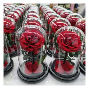 Kunden spezifische Gäste Souvenirs Hochzeits geschenke Konservierte Rosen Nie verwelkt Luxus Hochzeits geschenke für Gäste