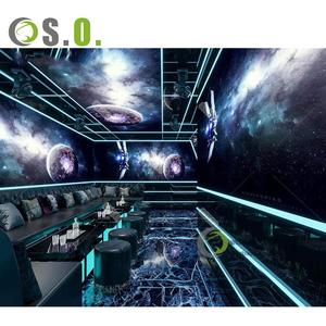 Sang trọng Dải Câu lạc bộ hộp đêm bar phòng chờ đồ nội thất nhà hàng gian hàng nhung đỏ vải VIP phòng chờ karaoke Ghế sofa cho Câu lạc bộ đêm - Product Image 5