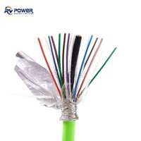 Cable de oruga de tubería 11x0,75 con coaxial para Cable de cámara CCTV IBAK para Robot de inspección de tuberías de cámara de alcantarillado