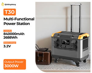 Batterie au Lithium haute capacité 840000mAh 3000 Watt centrale électrique Portable 3000 w groupe électrogène <span class=keywords><strong>solaire</strong></span> pour <span class=keywords><strong>Camping</strong></span> maison extérieur - Product Image 2