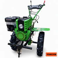 Cultivadora de Servicio Pesado con Conexión Directa a Diésel, 12HP, 15HP, 18HP, Precio de Fábrica, Arranque Eléctrico, para Exportadores de Kazajstán - ¡El Más Vendido!