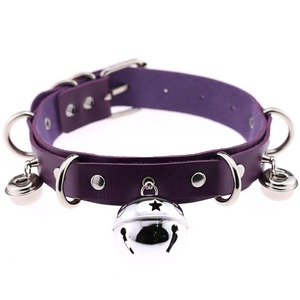 Nuova Collana Personalizzata a Forma di Cuore, Creativo Ciondolo a Goccia d'Acqua con Campanello, Collana Choker in Pelle - Product Image 6