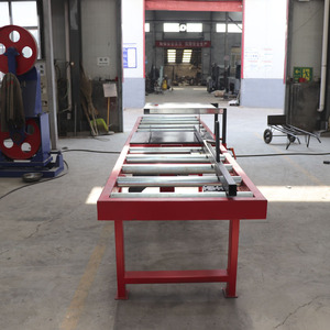 Sierra de corte vertical portátil de una sola hoja, 650 mm de ancho máximo, motor de gasolina de 15 kW, máquina para trabajar la madera, fácil operación - Product Image 6