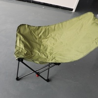 Chaise de camping pliante moderne ultra-légère et facile à transporter, chaise de pêche robuste avec porte-boissons pour usage hôtelier