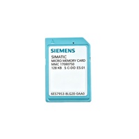 Tarjeta de Memoria Micro 6ES7953-8LG20-0AA0 de 128KB y 3.3V con Interfaz MMC Dedicada para Sistemas PLC SIM S7-300/C7/ET 200