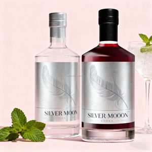 Botellas de Vidrio Profesionales para Destilería de 500 ml, 700 ml, 750 ml para Vodka, Tequila, Ron, Whisky, Ginebra con Sellos de Corcho Premium - Product Image 4