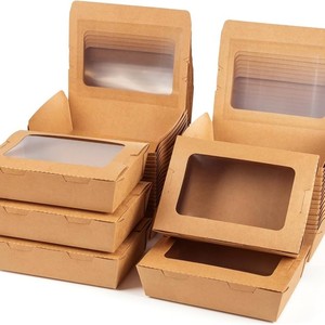 Caja <span class=keywords><strong>de</strong></span> Comida para Llevar <span class=keywords><strong>de</strong></span> Papel Kraft con Logotipo Personalizado, Caja Bento Desechable Ecológica para Envasado <span class=keywords><strong>de</strong></span> Comida Rápida, <span class=keywords><strong>Precio</strong></span> <span class=keywords><strong>de</strong></span> Fábrica - Product Image 1