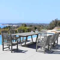Personnalisé Offre Spéciale moderne marque HY extérieur balcon table à manger en plastique HDPE