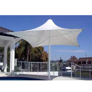 Vente en gros de tentes paysagères en PVDF PTFE résistantes aux UV, pour l'aménagement paysager des centres commerciaux et des places publiques - Product Image 5
