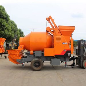 مضخة خرسانة صغيرة متنقلة مع خلاط بسعر تنافسي - Product Image 2