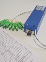 Module de commutation optique MEMS 1X8, fibre monomode 1550 nm, connecteur SC/APC, commutateur à fibre optique pour système microélectromécanique