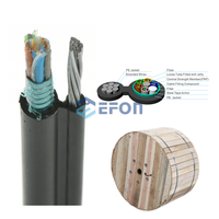 Antena GYTC8S Figura blindada Fig8 Cable de fibra óptica Banda de colores Vitta 4 8 12 24 48 96 Core G652D Ftth Cable de caída de fibra óptica