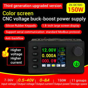 WUZHI SK150C Farbdisplay CNC Einstellbares DC-Spannungsnetzteil Konstantspannung und -strom Lademodul 40V8A - Product Image 2