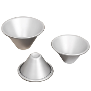 Vente en gros de moules à pudding en forme de montagne individuels/en aluminium pour desserts - Product Image 2