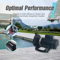 Pompe à air Jade J120017 0.75HP 1.7THP double tension 115/230V 60Hz homologuée ETL ultra silencieuse IP54 1,25 pouce pour piscine creusée et spa