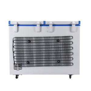 Congélateur coffre 268L à double porte 12/24V DC alimenté par panneau <span class=keywords><strong>solaire</strong></span> et <span class=keywords><strong>batterie</strong></span>, réfrigérateur portable pour usage domestique, commercial et hôtelier - Product Image 4