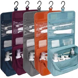 Fashion Men Women Travel Cosmetic Storage <b>MakeUp</b> Bag Folding Hanging Toiletry Wash Organizer Pouch Portable <b>Cases</b> - Product Image 2