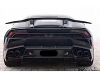 Kit carrosserie diffuseur arrière en fibre de carbone style M amélioré pour Lamborghini Huracan LP610 – Lèvre de pare-chocs arrière – Accessoire populaire pour la mise à niveau