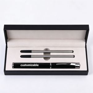 Stylo publicitaire haut de gamme en métal pour hôtel, stylo de signature d'affaires personnalisé de luxe - Product Image 1