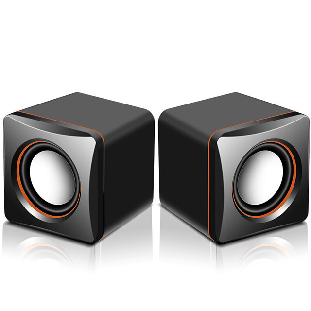Portable Mini 2.0 Speaker Electronic Gadget Home Audio Hifi Wired 3.5mm Stereo Music Usb Computer Speaker