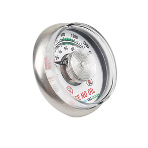 Factory Direct <strong>Sales</strong> Dial 40 MM NPT 1/8 1500 PSI Pressure Gauge <strong>for</strong> <strong>Nitrous</strong> <strong>Oxide</strong> and Oxygen Gas - Product Image 2