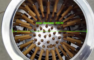 Machine à épiler les volailles, machine à enlever les plumes automatique pour poulets, cailles, pigeons, oiseaux - Product Image 5