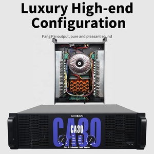 Amplificateur Professionnel CA30 de Bonne Qualité <span class=keywords><strong>Ampli</strong></span> de Puissance Classe H 3U 2 Canaux 1500W pour Scène Musicale - Product Image 4