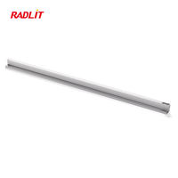 Lampe LED de placard moderne à capteur de mouvement, sans poignée, en aluminium, à économie d'énergie, 10H, CRI 90 élevé, sans éblouissement, à détection automatique
