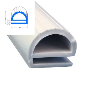 071 segel pelindung karet PVC magnetis Universal dibuat sesuai pesanan untuk pintu atas kulkas segel pintu untuk semua lemari es