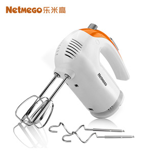 Netmego Handheld Electric Mixer 300W With Wire Whip And Dough Hook For Baking And Home Use - Product Image 1