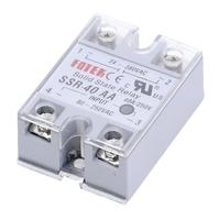 SSR-40AA Baru Asli 40DD 40VA 40DA-H Relay Solid State Fase Tunggal