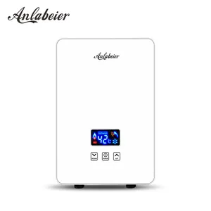 instant electric water heater price easy install IPX4 touch control tempered glass heater tankless hot water
